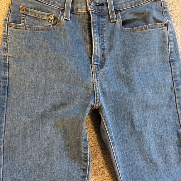 Levi’s 724 high rise straight denim jeans 28 - Picture 5 of 7